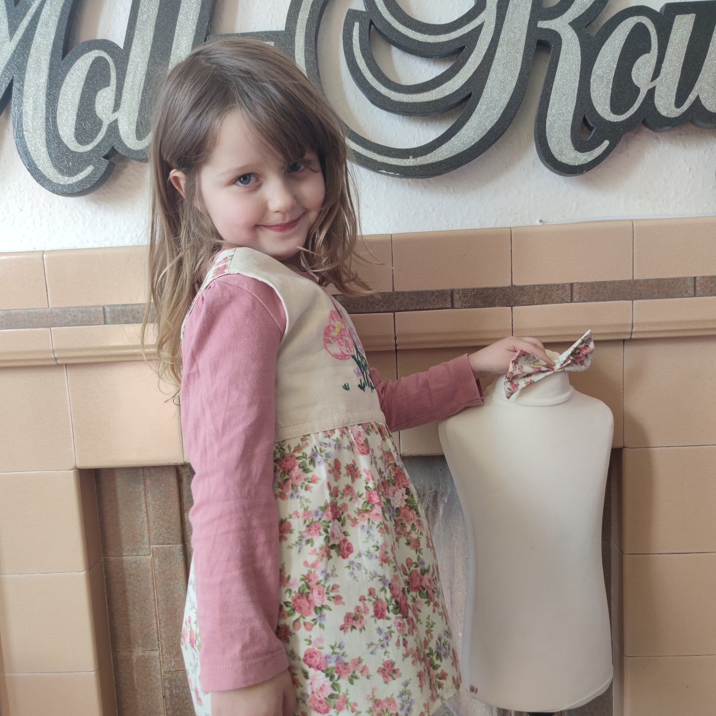 Bow Back Tulip Dress 1