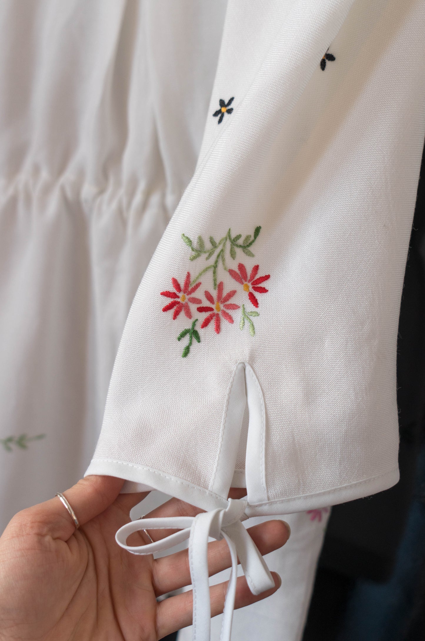 Tall Fit Embroidered Blouse