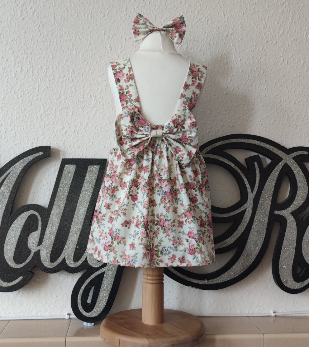 Bow Back Tulip Dress 2