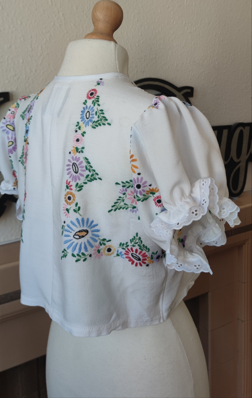 Rainbow Daisy Blouse