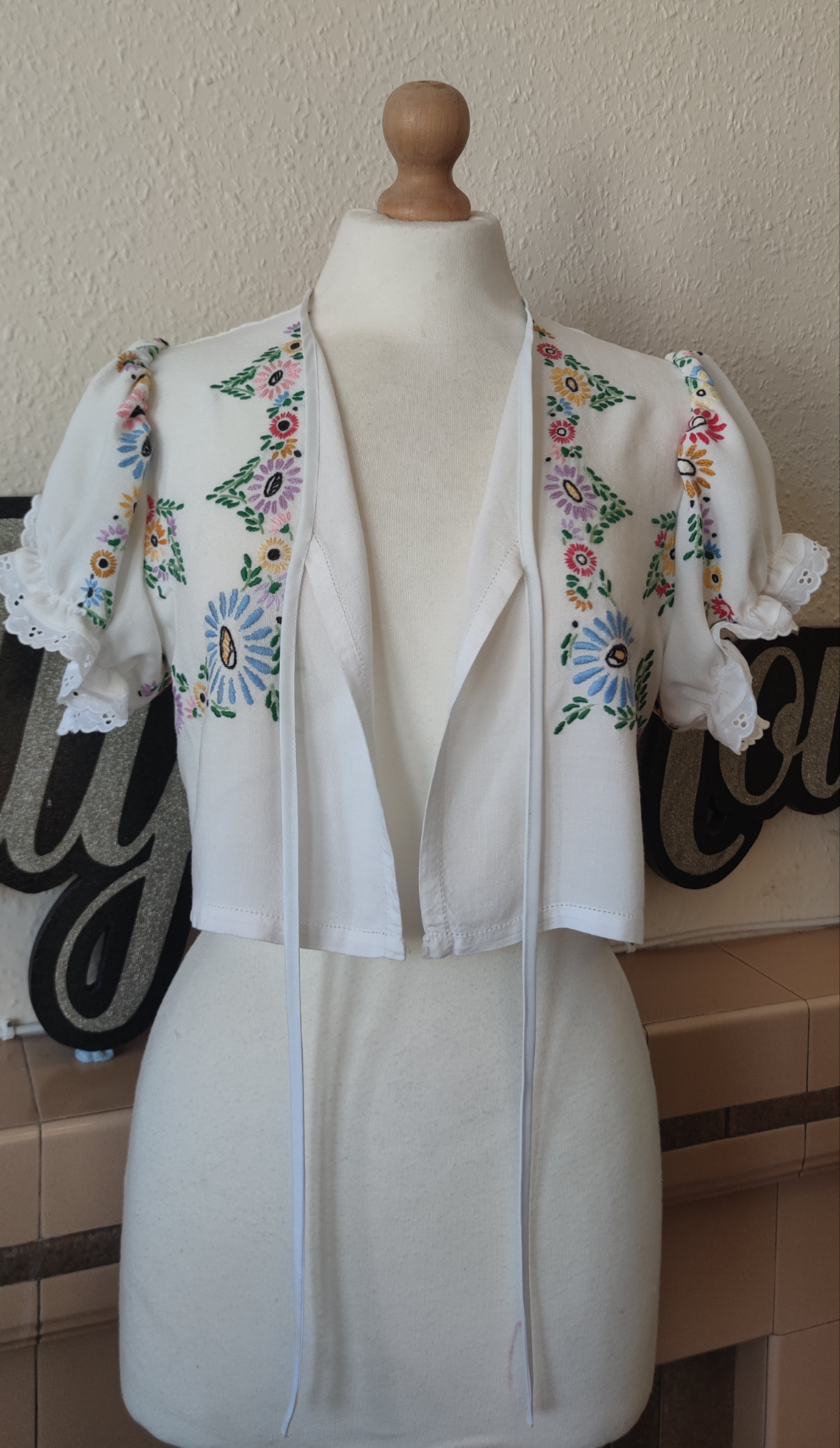Rainbow Daisy Blouse