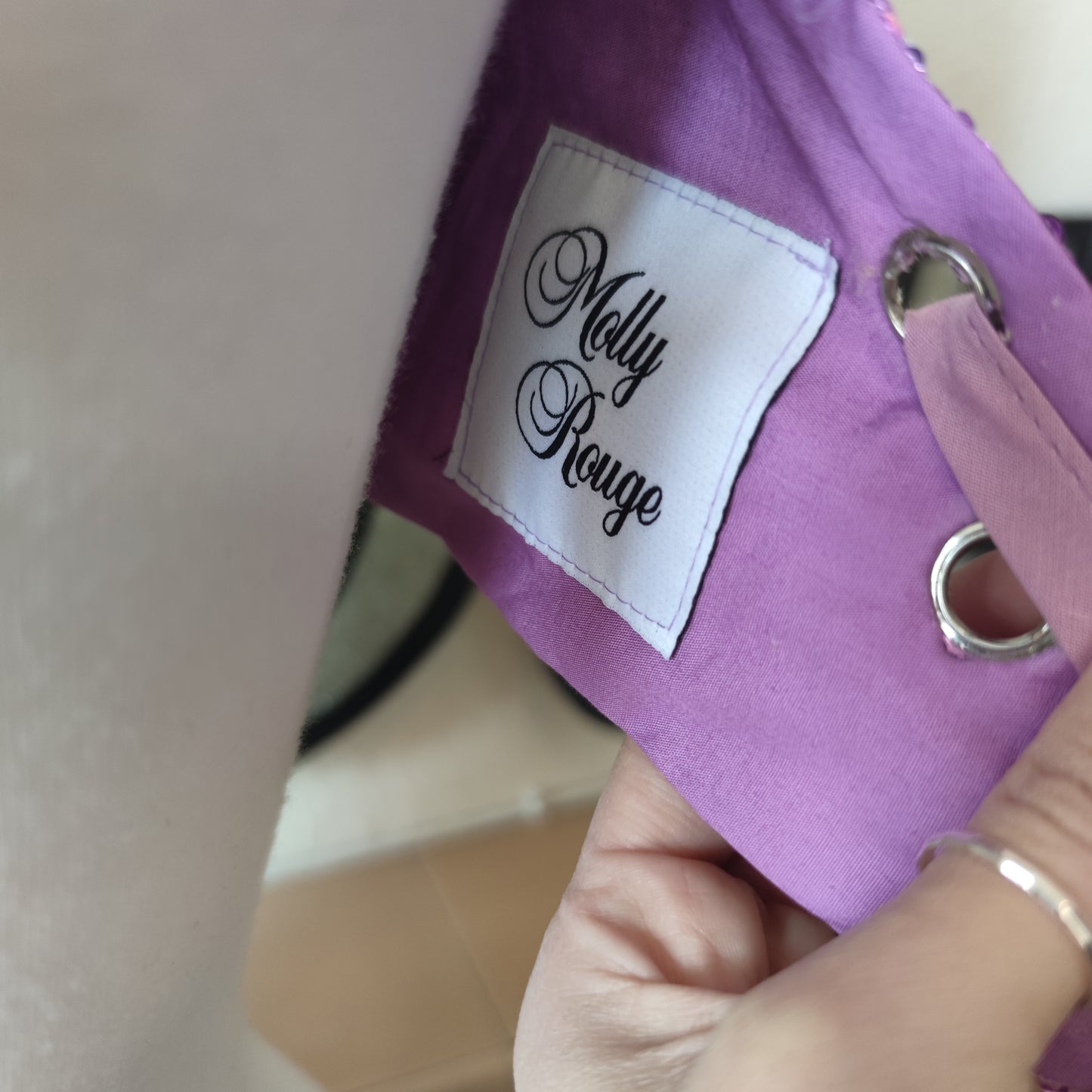 Lilac Sequin Set