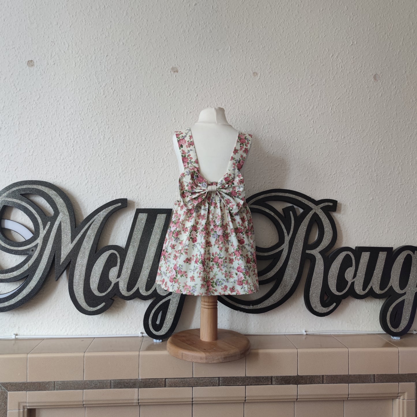Bow Back Tulip Dress 2