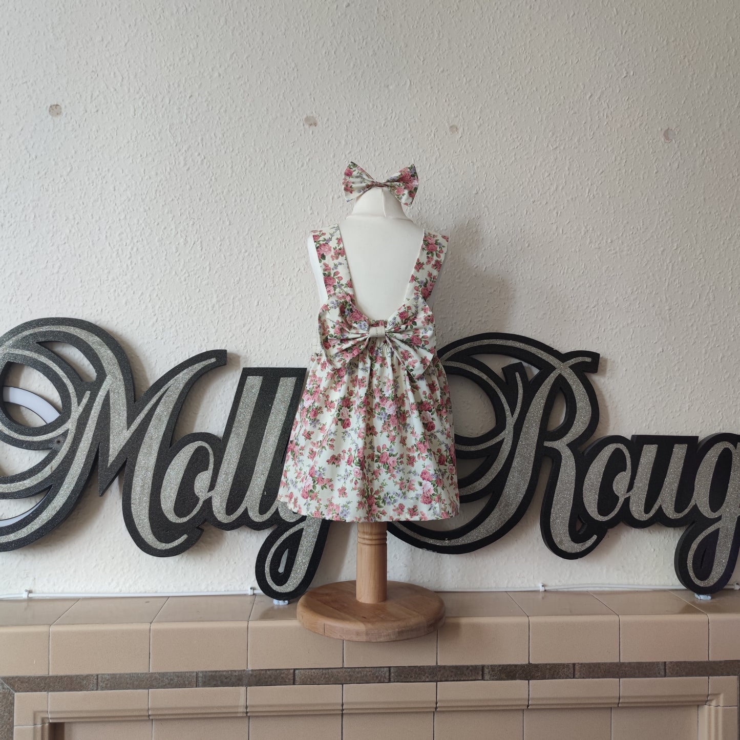 Bow Back Tulip Dress 2
