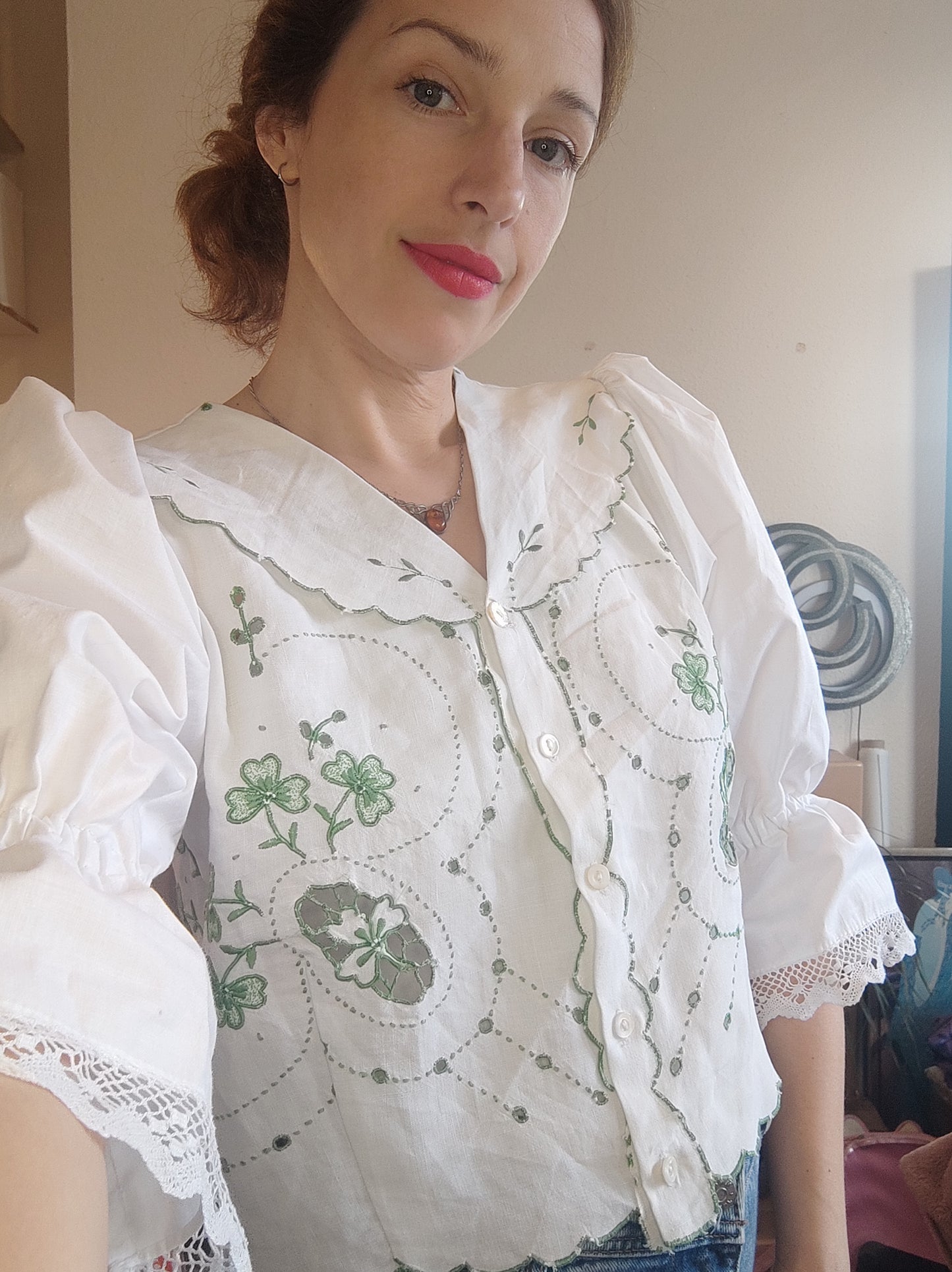 Bella Blouse Irish Linen
