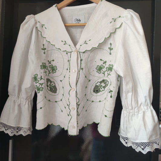 Bella Blouse Irish Linen