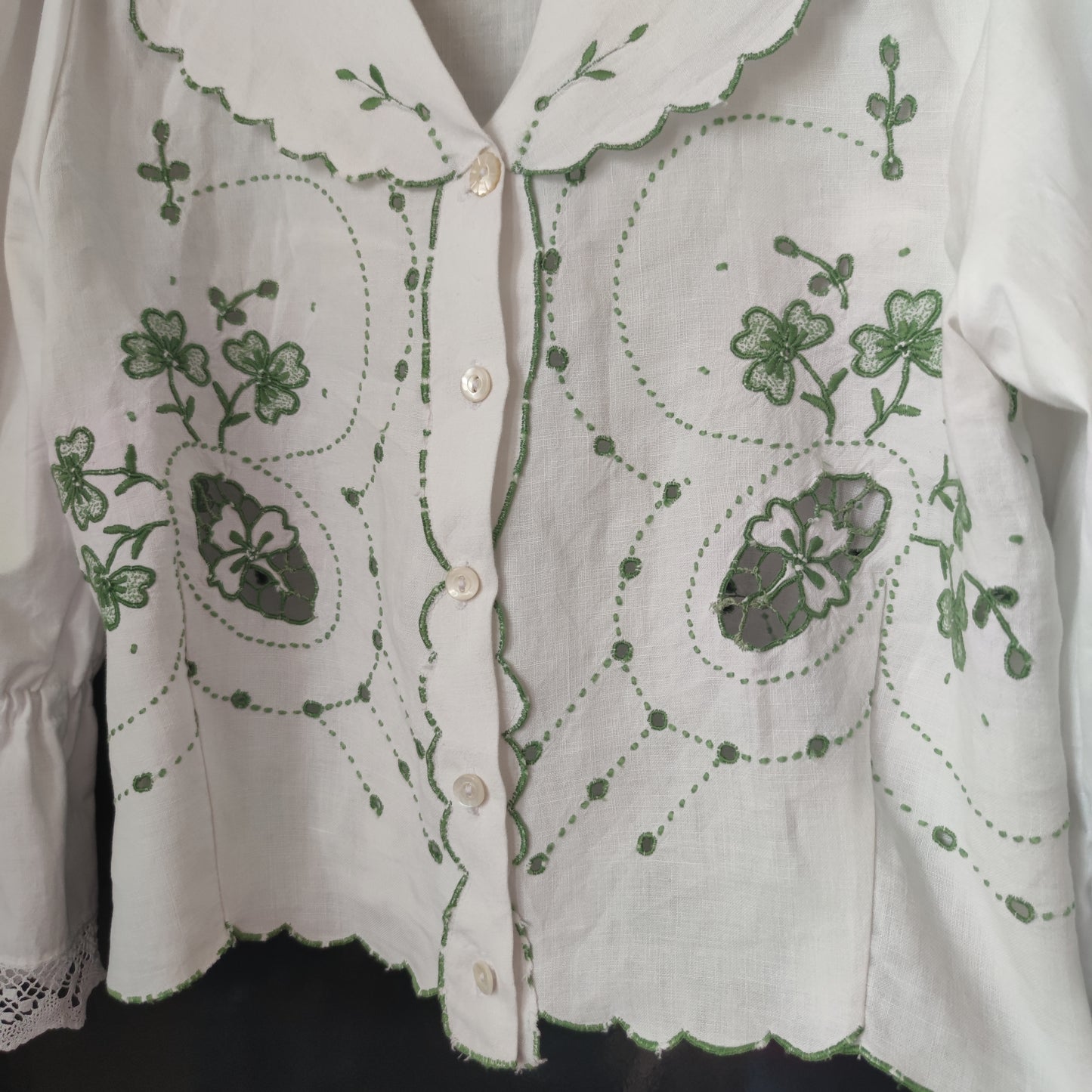 Bella Blouse Irish Linen