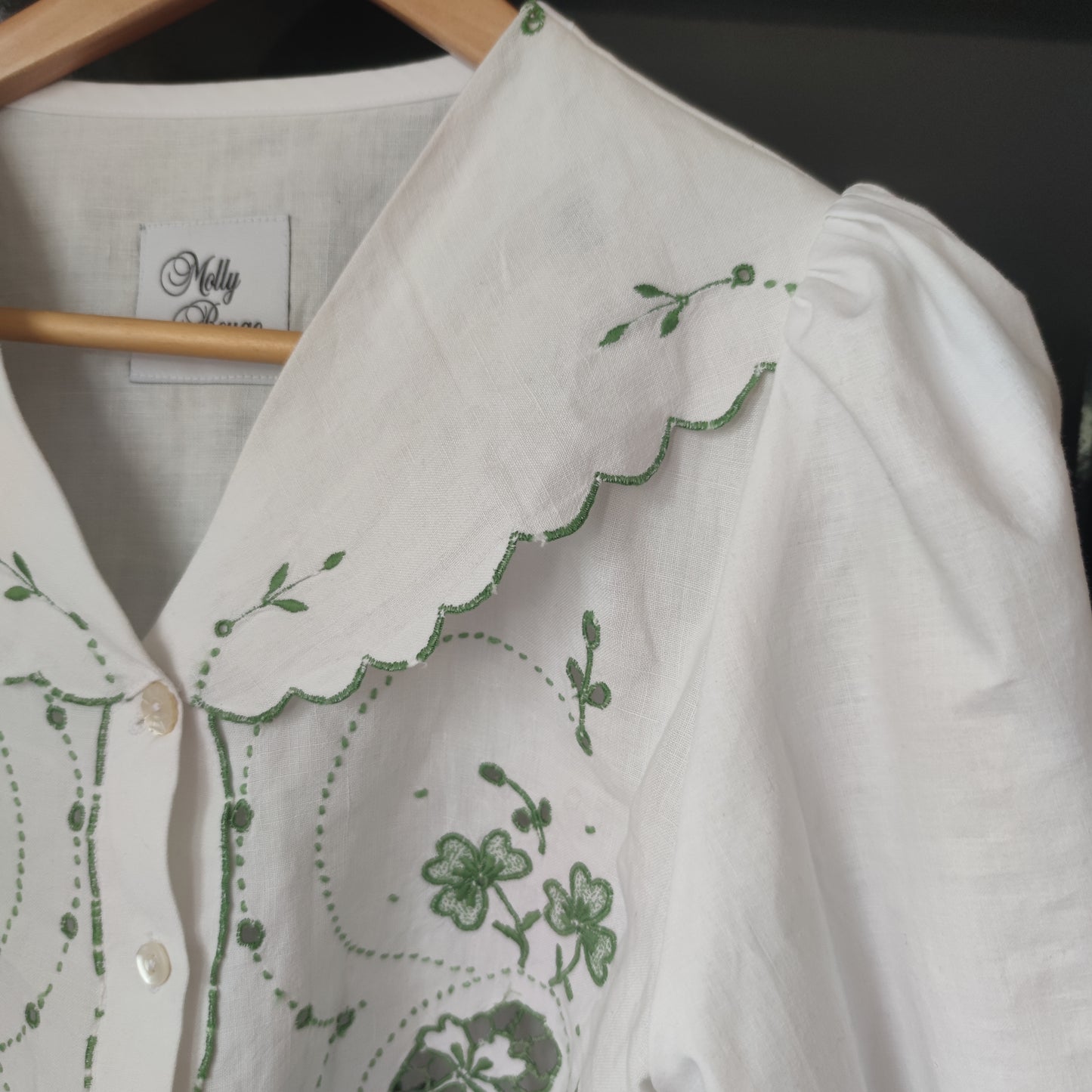 Bella Blouse Irish Linen
