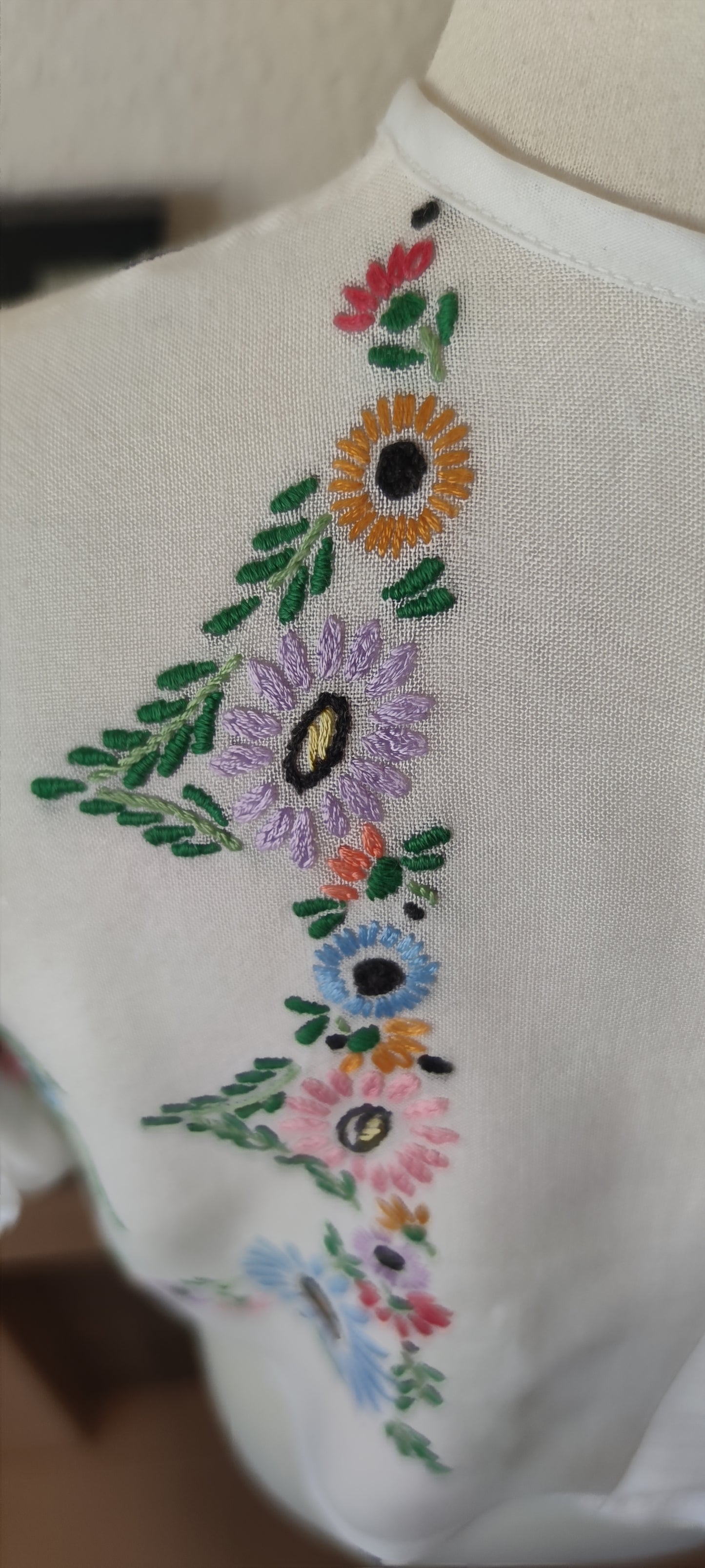 Rainbow Daisy Blouse