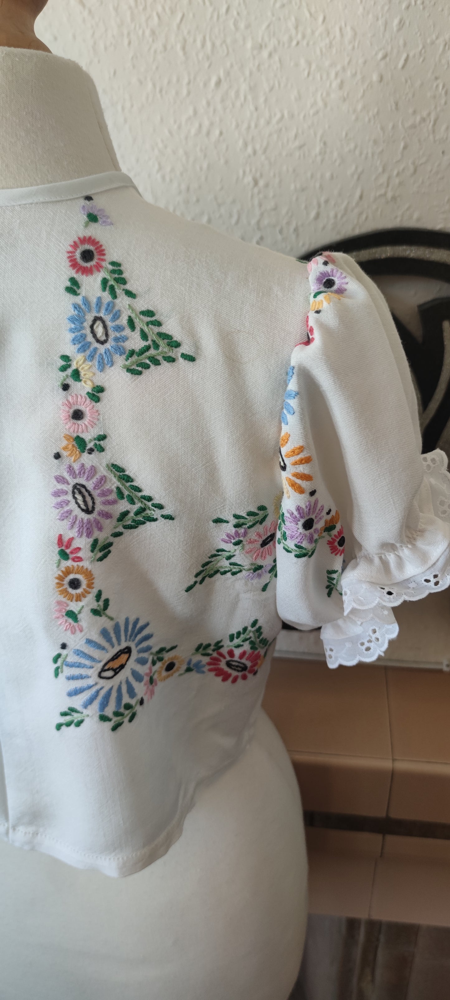 Rainbow Daisy Blouse