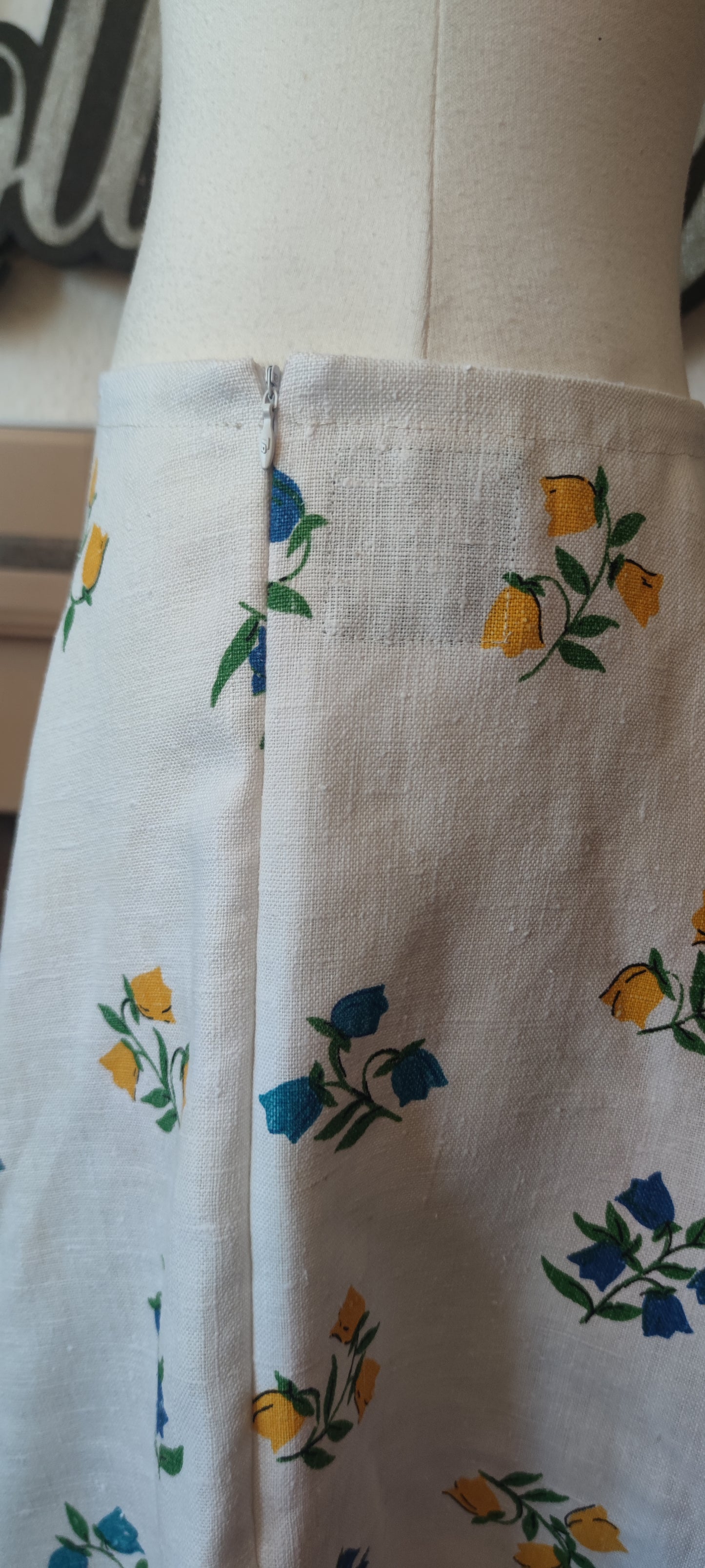 Turquoise Tulip Skirt 2