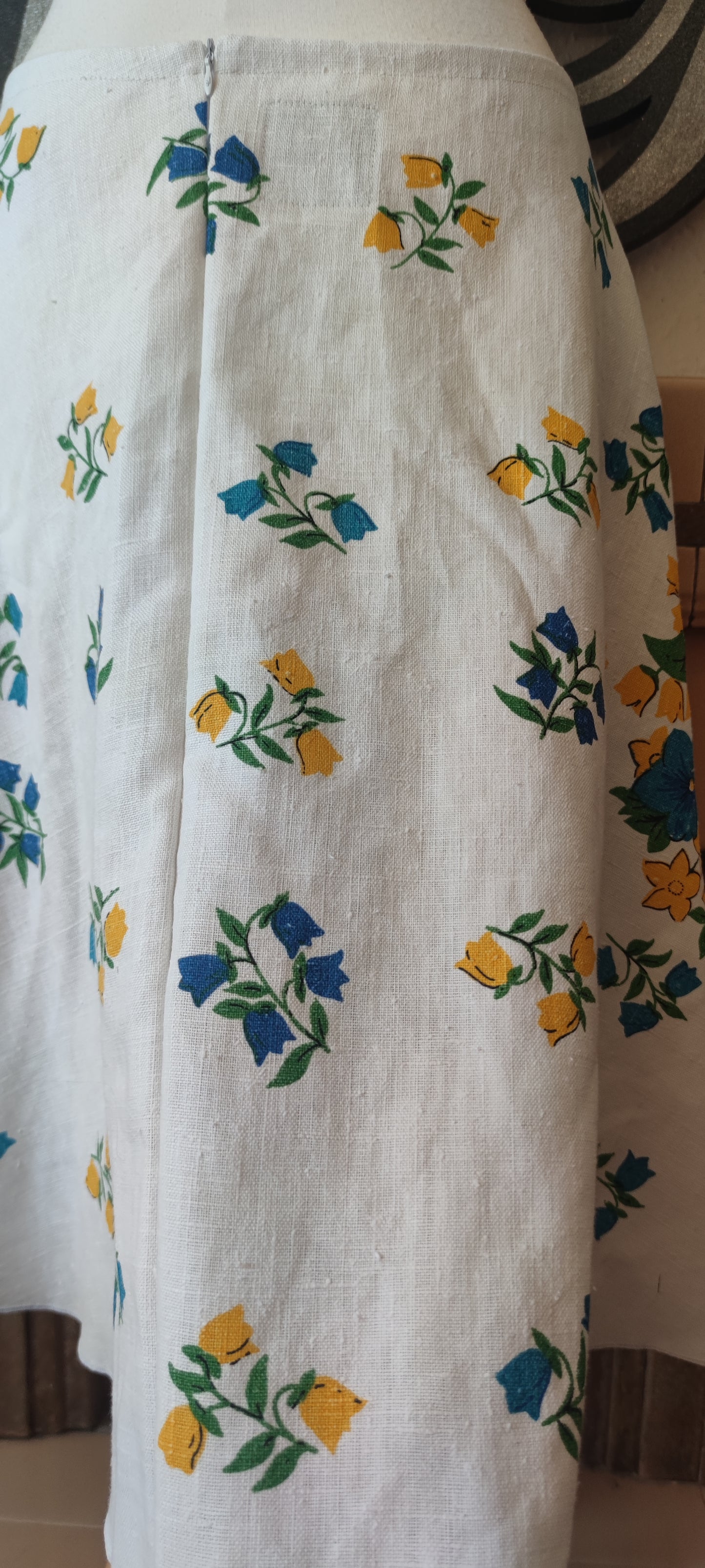 Turquoise Tulip Skirt 1