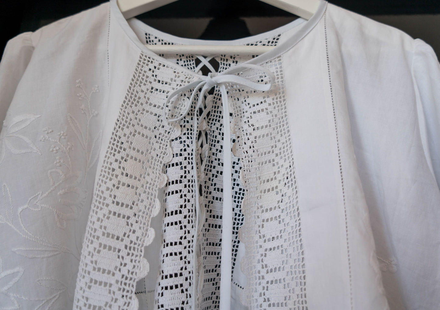 Corset Back Blouse