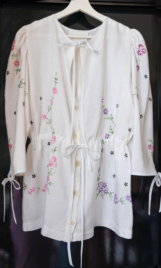 Tall Fit Embroidered Blouse